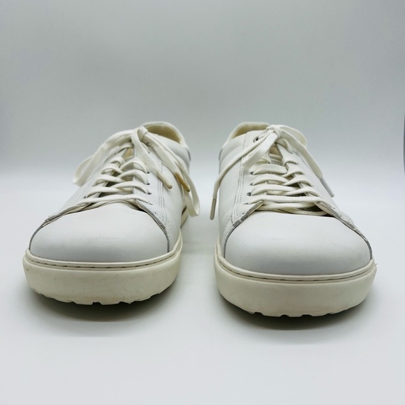 BIRKENSTOCK MEN’S WHITE LEATHER LACE UP SNEAKERS SIZE 12 - Picture 5 of 10